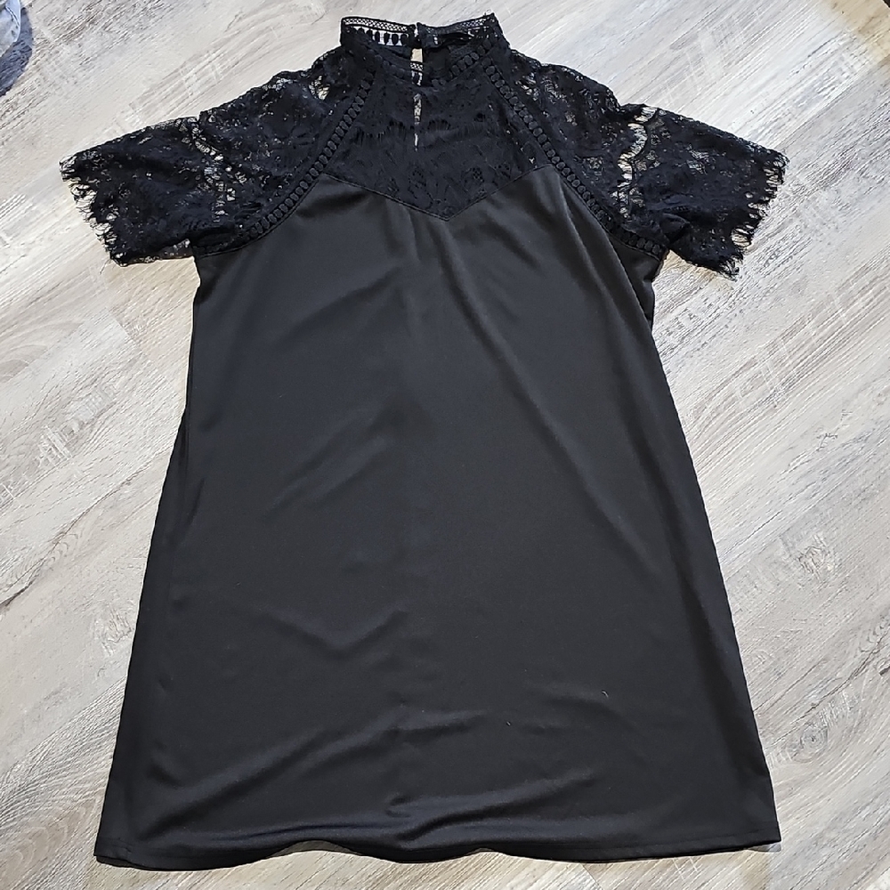 SHEIN Lace Sleeve Mini Dress – Women’s Small EUC